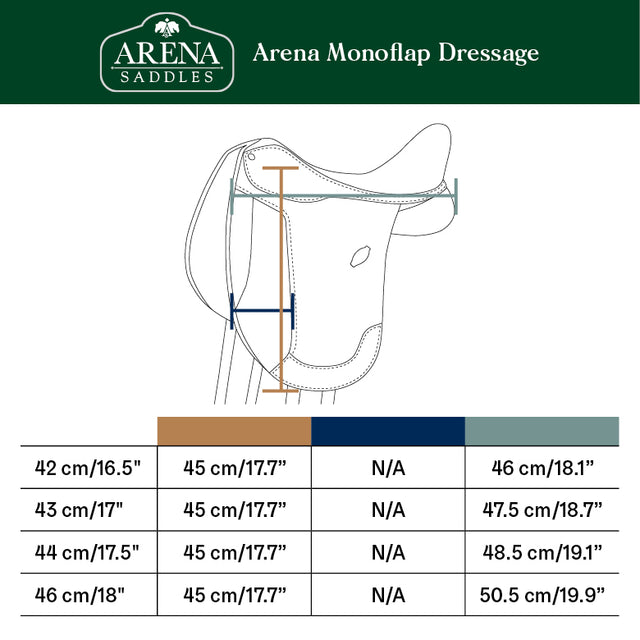 Arena Monoflap Dressage in Black