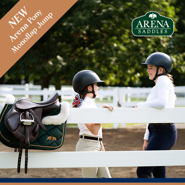 Arena Pony Monoflap Jump in Black