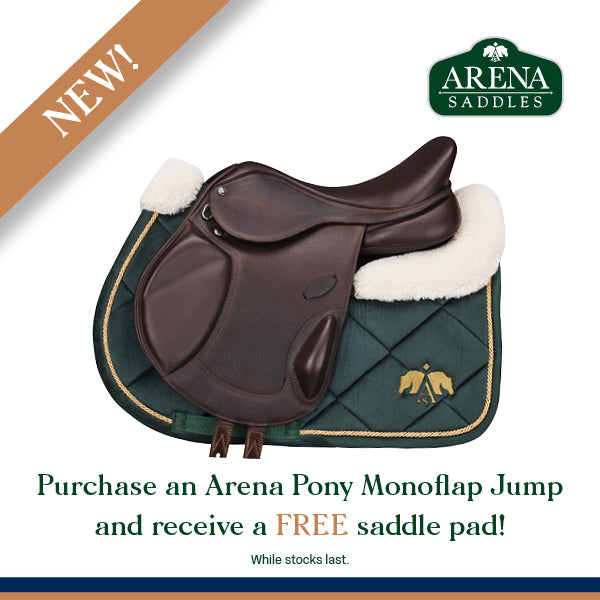 Arena Pony Monoflap Jump in Brown