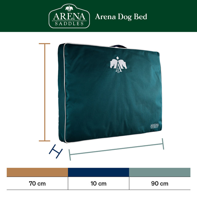 Arena Dog Bed measurement chart