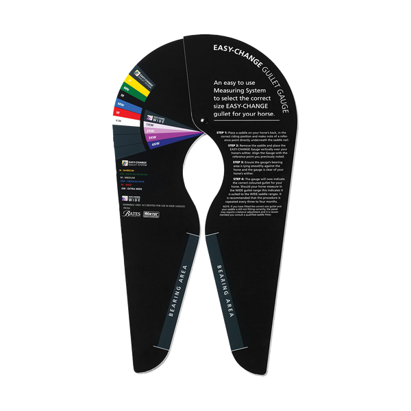 EASY-CHANGE Gullet Gauge – Arena Saddles
